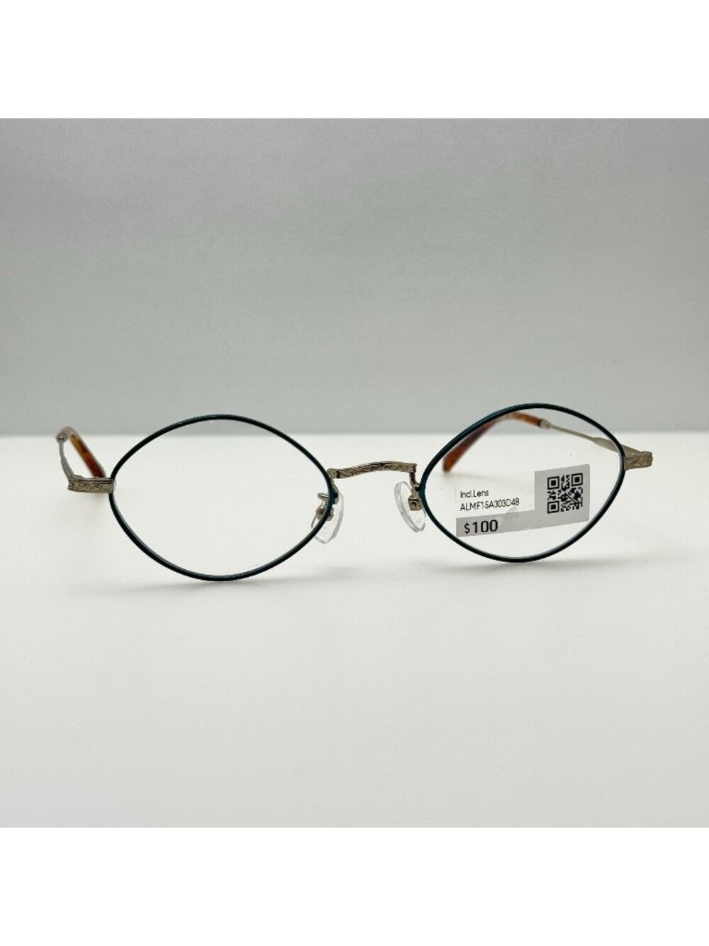 Jins LMF-15A-303D 48 Eyeglasses Eye Glasses Frames 48-21-146 36